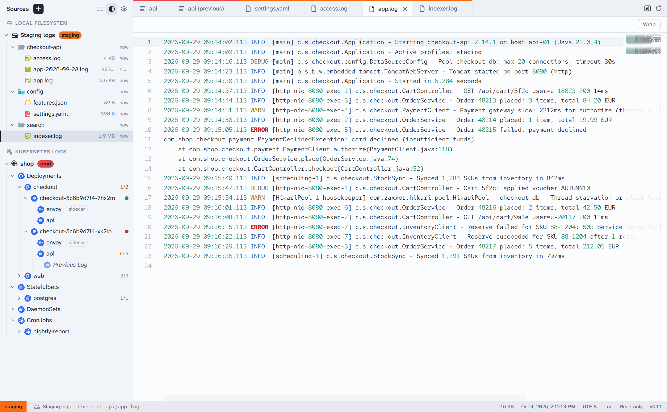 Polyscope in its light theme